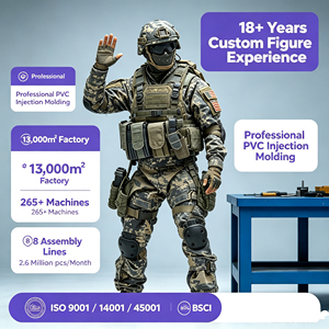 Modellino Action Figure in PVC Personalizzato, Servizio OEM ODM, Personaggio Personalizzato per Progetti di Branding, Produzione su Misura - Product Image 4