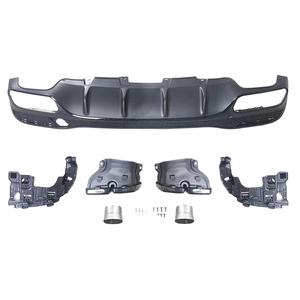 Difusor trasero con puntas de escape para <span class=keywords><strong>mercedes</strong></span>-benz clase <span class=keywords><strong>GLE</strong></span> W166, actualización a <span class=keywords><strong>AMG</strong></span> <span class=keywords><strong>GLE</strong></span> <span class=keywords><strong>63</strong></span> 2015-2019 - Product Image 1