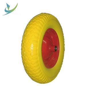 Pneu de Carrinho de Mão 4.80/4.00-8 Pneu de Carrinho de Mão de Alta Qualidade com Aro de <span class=keywords><strong>Metal</strong></span> de 14 Polegadas Roda Pneumática - Product Image 5