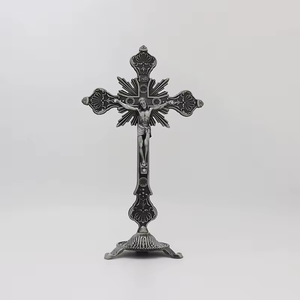 الأكثر مبيعًا الحرف الكاثوليكية المسيحية الفاخرة الحديثة المعادن تزيين المنزل مطلي عيد الميلاد الترويجية عبر الحرف اليدوية - Product Image 3