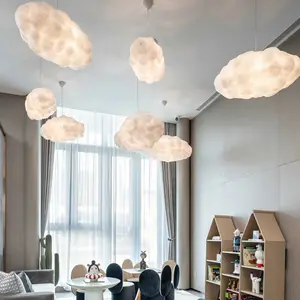 Nuage garçons chambre chevet suspension enfants enfants lustre garçon plafond bas enfants lustre pour chambre d'enfants