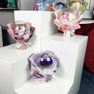 ดอกกุหลาบนิรันดร์ขายส่ง ลูกบอลโบโบ้ ของขวัญวันแต่งงาน วันคริสต์มาส วันวาเลนไทน์ ช่อดอกกุหลาบคงทนตลอดกาล - Product Image 3