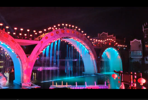 Projection <span class=keywords><strong>de</strong></span> fontaine à rideau d'eau en laiton/acier inoxydable 304 <span class=keywords><strong>de</strong></span> taille personnalisée moderne <span class=keywords><strong>de</strong></span> conception libre pour centre commercial Normal - Product Image 5