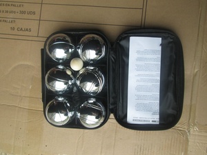 YumuQ Jeu <span class=keywords><strong>de</strong></span> <span class=keywords><strong>Boules</strong></span> <span class=keywords><strong>de</strong></span> Pétanque en Métal 73MM <span class=keywords><strong>pour</strong></span> Compétition d'Équipe, Jeu <span class=keywords><strong>de</strong></span> <span class=keywords><strong>Boules</strong></span> Français, <span class=keywords><strong>Boules</strong></span> ATX avec Étui <span class=keywords><strong>de</strong></span> Transport - Product Image 3