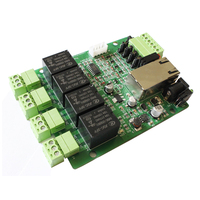 Module de Fabricant de Carte de Contrôle I/O à Relais Quatre Canaux pour Système de Contrôle d'Accès MQTT Ethernet TCP/IP