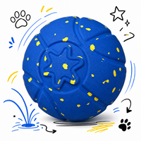 Jouet flottant pour animaux de compagnie, qualité supérieure, 15 cm, en PU, motif dessin animé, réaliste, classique, de luxe, en forme de balle de popcorn, indestructible, pour chats et chiens