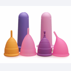 <span class=keywords><strong>Copa</strong></span> <span class=keywords><strong>Menstrual</strong></span> Ecológica <span class=keywords><strong>con</strong></span> <span class=keywords><strong>Aplicador</strong></span>, Reutilizable, para Mujeres - Product Image 1