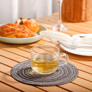 Sets de table de style européen et américain en coton et lin, tissés à la main, isolants thermiques et anti-brûlure <span class=keywords><strong>pour</strong></span> restaurants - Product Image 4