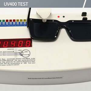 Gafas de Sol Cuadradas con Marco Grande, Diseño Retro Personalizado al por Mayor, con Estampado de Leopardo y Degradado, Protección UV400 para Hombre y Mujer - Product Image 5