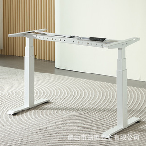 Dunway Electric Height Adjustable Desk <b>Frame</b> Standing Office Desk Freestanding Iron Model Adjustable Design - Product Image 3