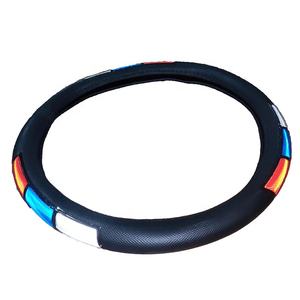 Cubierta Universal para <span class=keywords><strong>volante</strong></span> de motocicleta, material PU, venta al por mayor de fábrica - Product Image 4