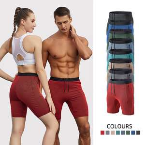 Short d'entraînement de <span class=keywords><strong>basket</strong></span>-ball en plein air pour marathon de fitness cinq quarts d'athlétisme et de terrain pour hommes et femmes - Product Image 2