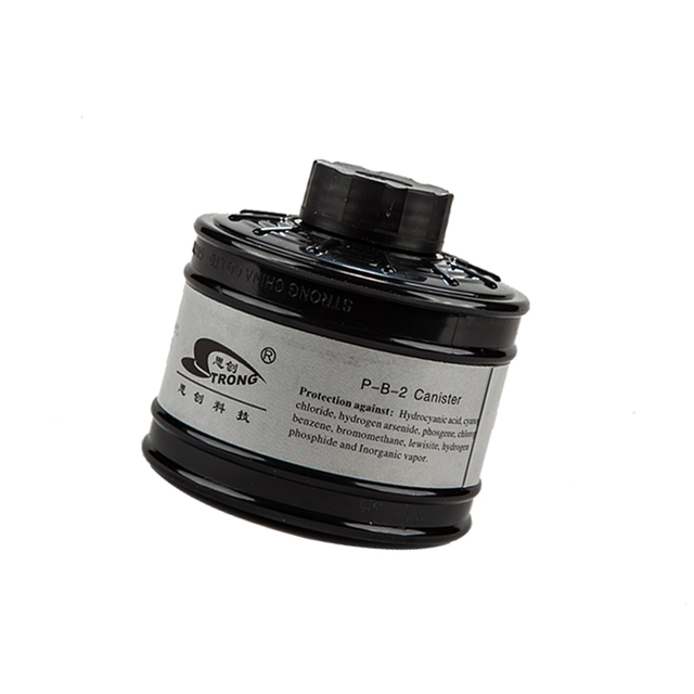 CNSTRONG OEM ODM LDG1 Model Gas Mask Filter 40 mm Cs Gas Inorganic vapor Canister High Quality Safety