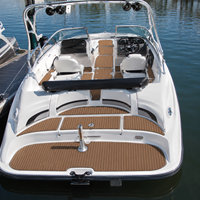 Tapis de sol en mousse EVA pour bateau Yamaha AR230 SX230 2003-2006, revêtement de pont marin personnalisé, imitation teck, antidérapant, auto-adhésif