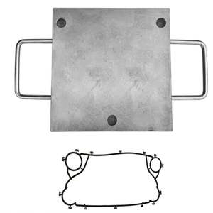 Plateaux de forme personnalisée moules de compression moulés pour tampon de collecteur d'échappement moteur - Product Image 6