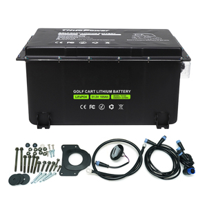 Batteria LiFePO4 a Stato Solido per Golf Cart 51.2V 100Ah 105Ah con BMS Intelligente <span class=keywords><strong>EVA</strong></span>, 3000+ Cicli, Impermeabile IP65, Caricabatterie Personalizzabile - Product Image 1