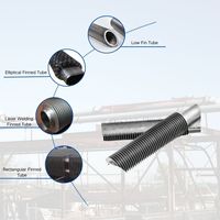 Le tube à ailettes extrudé en aluminium se compose d'un tube de base et d'ailettes en aluminium qui s'adaptent étroitement à l'extérieur