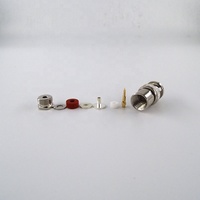 CCTV 50ohm Antenne Fil Électrique Audio BNC Mâle Prise Pince RF Connecteur Coaxial pour Rg316 Câble Coaxial IP67