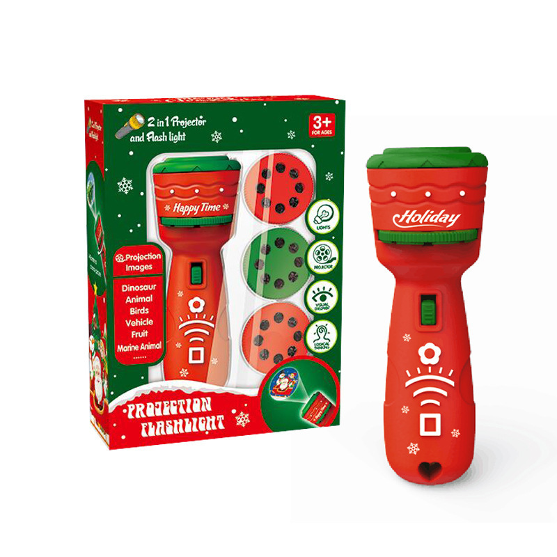 Children s Christmas Gift Projection Flashlight