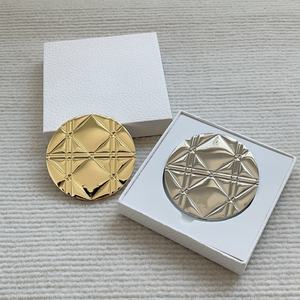 C <span class=keywords><strong>D</strong></span> Specchio in metallo con raffinato motivo a diamante, <span class=keywords><strong>oro</strong></span> e argento, adatto sia per uomini che per donne, <span class=keywords><strong>regali</strong></span> di compleanno e di Natale. - Product Image 6