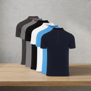 เสื้อยืดคอตตอน 220 กรัม แขนสั้น ระบายอากาศได้ดี เรียบง่าย สไตล์ลำลอง เสื้อกีฬา ปักโลโก้ตามสั่ง เสื้อผ้าธุรกิจ - Product Image 4