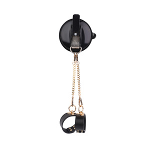 Lederen Seks Handboeien Met Zuignappen Sterke Badkamer <span class=keywords><strong>Bondage</strong></span> Handboeien Polsbandjes Dames Armband Paar Sexy Speelgoed - Product Image 3