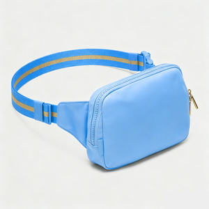 Nouvelle sacoche de taille unisexe en nylon avec sangle, sac banane multifonctionnel pour le sport, la course et le téléphone, disponible depuis notre entrepôt américain. - Product Image 2