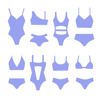 Ensemble bikini 2 pièces réversible sur mesure pour femmes grandes tailles OEM/ODM, avec coussinets amovibles, en microfibre Spandex/Polyester imprimé, anti-UV