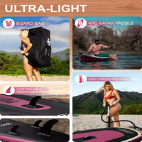 Planche de SUP gonflable DAMA pour la famille, légère et portable, idéale pour les aventures lacustres, commande en gros, fourniture d'usine pour les plateformes e-commerce