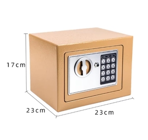 Factory Cheap Safe <b>Box</b> AL002-17 with Password Caja Fuerte Home Metal Safe <b>Box</b> Money Safety Security <b>Box</b> - Product Image 1