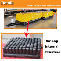 Sac de saut gonflable pour parc d'attractions, aire de jeux intérieure, entraînement, airbag, pour saut libre en freestyle, matériau PVC