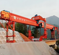 300t Truss Subway Pórtico de hormigón Puente ferroviario de alta velocidad Beam Launcher Grúa Equipo de montaje