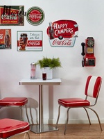 Ensemble de meubles de restaurant modernes et durables, personnalisables en gros, style minimaliste, table et chaises, sièges en cuir PU rouge, plateau de table en faux marbre