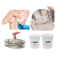 Caoutchouc de Silicone liquide hautement Transparent résistance à l'humidité cohésif doux Flexible femmes prothèse cicatrice poitrine autocollants