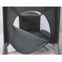 Lit de voyage pliable en métal de conception européenne, parc pour bébé portable, berceau pour chambre à coucher intérieure, crèche, camping en plein air
