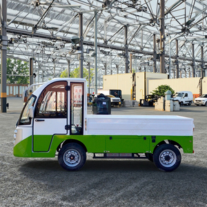 Suministro Directo de Fábrica: Vehículos de Transporte Eléctricos de Cuatro Ruedas Green Ring <span class=keywords><strong>Chida</strong></span>, 5000W, 48V, Capacidad de Carga de 2T, 30-50KM/H, para Almacenes - Product Image 4
