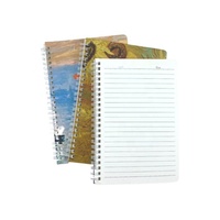 Ordinateur portable à spirale A5, 1 pièce, à bas prix, fournitures scolaires, Perforation de trous, personnalisé