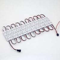 Module LED haute luminosité AC 110V 220V DC 12V 24V SMD 5050 3 lumières IP65 Blanc froid Blanc chaud Certifié RoHS CE Clignotant RGB IC Mdulos