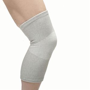 Genouillère de compression antidérapante pour le sport, design tendance, protection professionnelle, charbon de bambou - Product Image 5