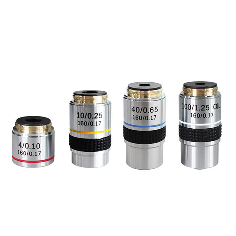 195 Optical System Biological Microscope Objective Lens Used for ...
