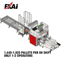 Machine à clouer automatique pour palettes en bois FENGKAI |   Moteur servo compatible EPAL, 1 920 pièces par cycle, garantie 12 mois, intégré