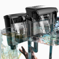 Filtre à suspendre Jeneca pour petits poissons et reptiles, ABS réglable, durable, écologique, économe en énergie, silencieux, pour intérieur et extérieur