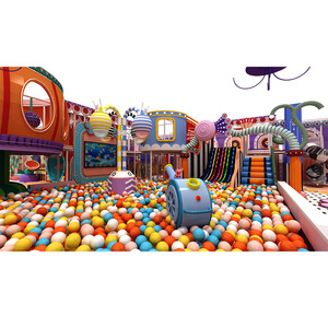 Équipement de parc pour enfants, aire de jeux pour bébés, équipement de jeux doux, aire de jeux intérieure - Product Image 1