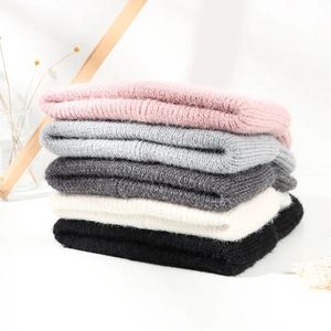 Alta calidad al por mayor 2025 invierno moda acanalado Beanie sombrero de punto con logotipo bordado personalizado - Product Image 3