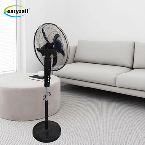 Hot bán 16 inch điện bệ đứng fan với điều khiển cơ khí vật liệu nhựa cho hộ gia đình khách sạn Văn phòng sử dụng - Product Image 1