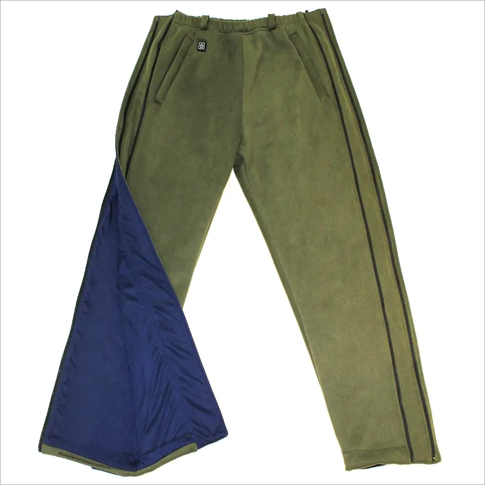 Pantalones deportivos de trabajo informales con calefacción para clima frío Actividades al aire libre Camping Pesca Motociclismo Tela a prueba de viento/Spandex