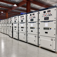 Armoire de commutation industrielle haute tension, panneau de commande électrique avec boîtier en acier inoxydable pour système de distribution d'énergie
