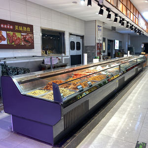 Vente directe d'usine, comptoir de vente au détail, réfrigérateur à air, <span class=keywords><strong>vitrine</strong></span> <span class=keywords><strong>réfrigérée</strong></span> pour le fromage et la viande fraîche - Product Image 1