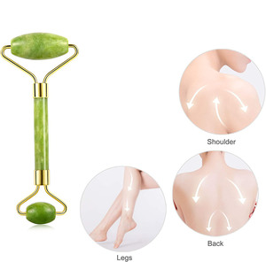 Naturale verde giada rullo Versatile massaggiatore viso strumento per la bellezza del viso corpo <span class=keywords><strong>e</strong></span> <span class=keywords><strong>testa</strong></span> <span class=keywords><strong>collo</strong></span> - Product Image 1
