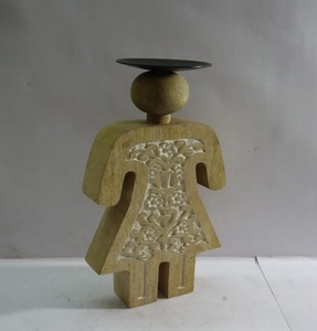 Top Demanded Antique Style Mango Wood Candle Stand for Luxury Home Décor and Festive Occasions Available for Worldwide Supply - Product Image 4